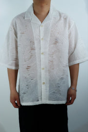 Chemise Blanche Dentelle