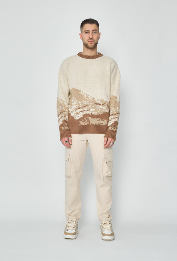 Pull Montagne camel