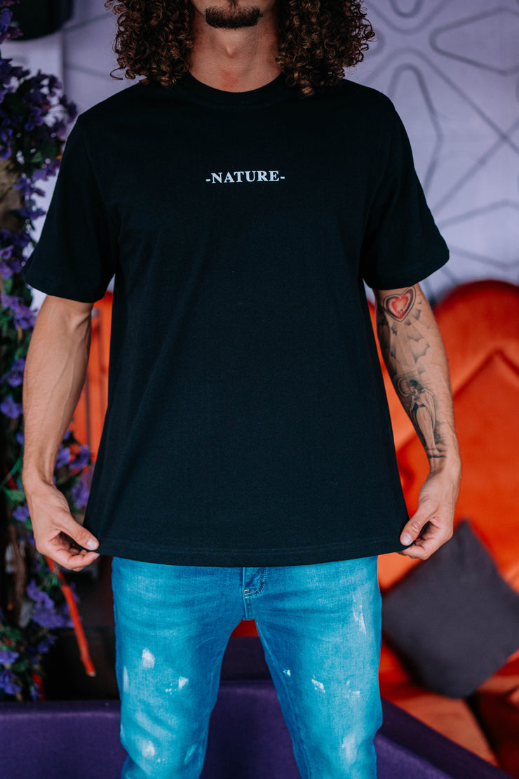 T-shirt Nature Noir