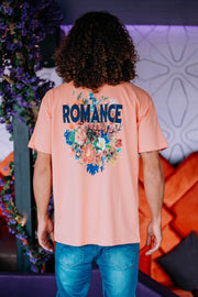 T-shirt Saumon Romance