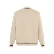 Pull Zip Beige