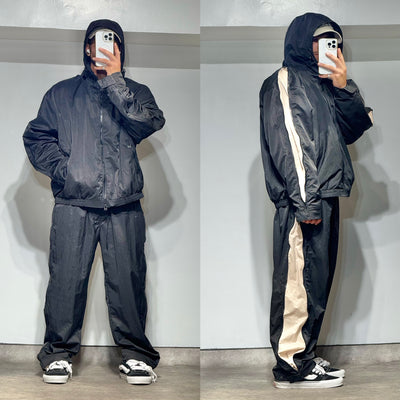 Tracksuit Convertible Noir/Beige