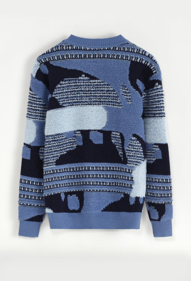 Knit Military Blue