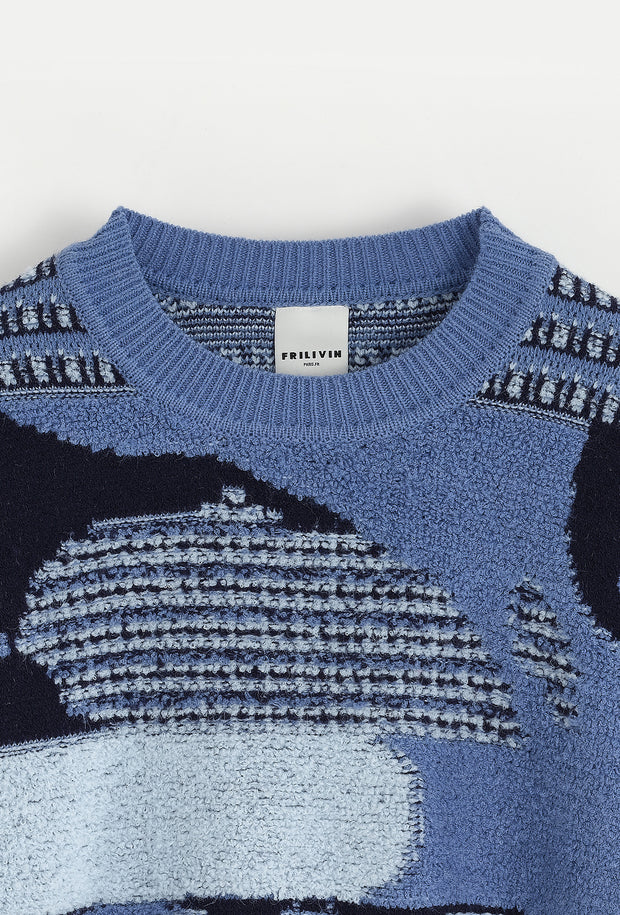 Knit Military Blue