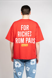 RICHES PARIS T-shirt Rouge