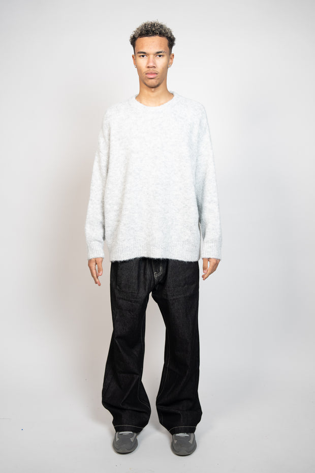 Pull Over gris oversize