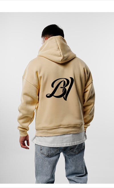 Maison Bv Signature Hoodies Beige