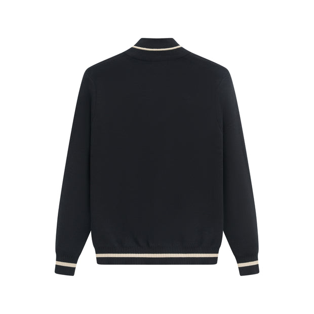 Pull Zip Noir