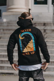 Sweat capuche Never Give Up