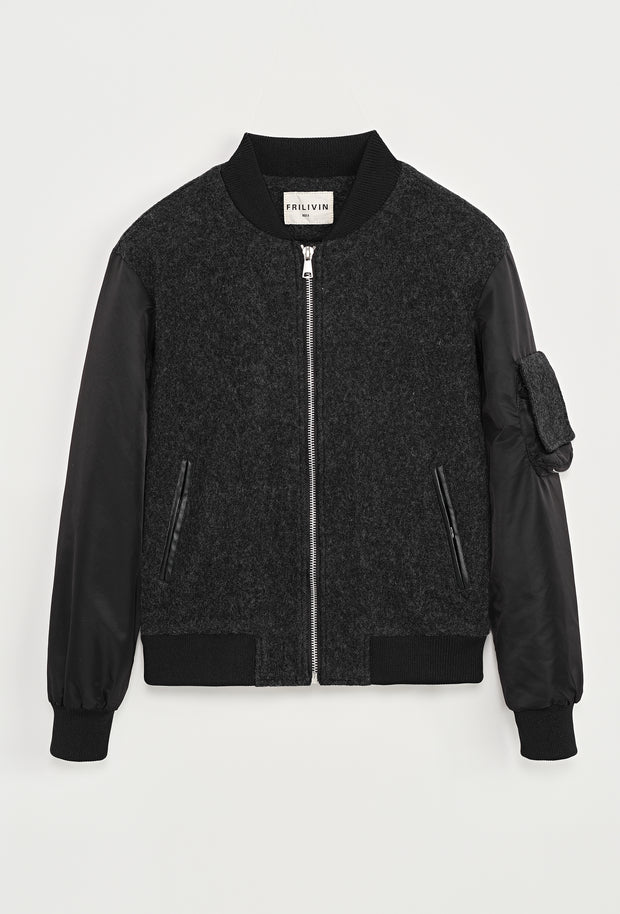 Bombers Feutré Black