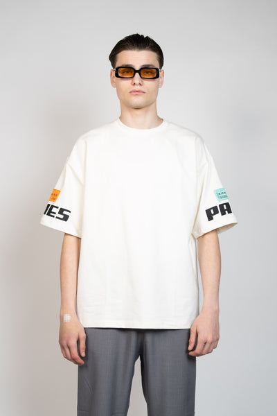 RICHES PARIS T-shirt Full Logo Blanc