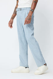 Ensemble Effet Lin Sky Blue