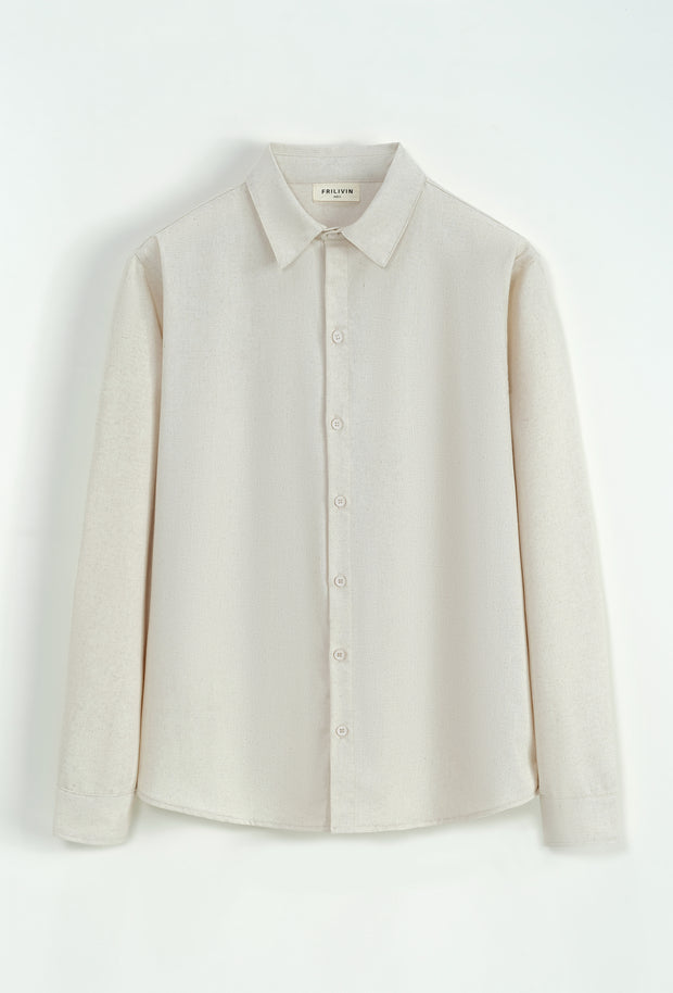Chemise Beige coton