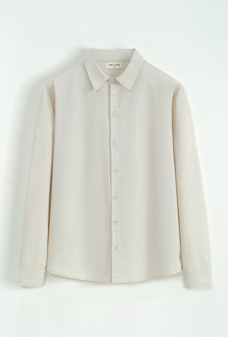 Chemise Beige coton