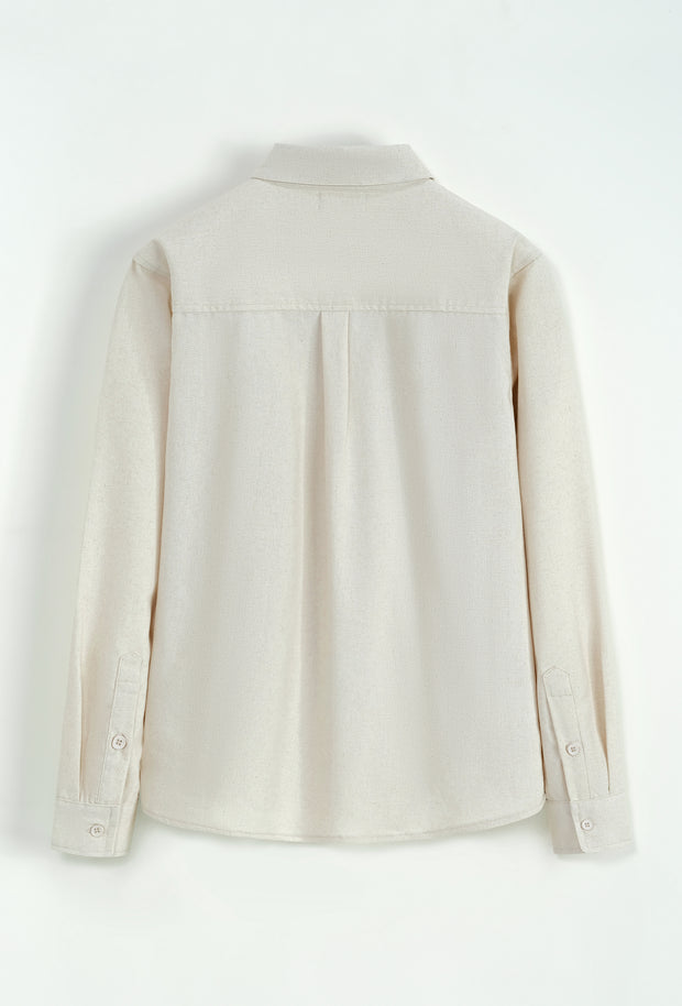 Chemise Beige coton