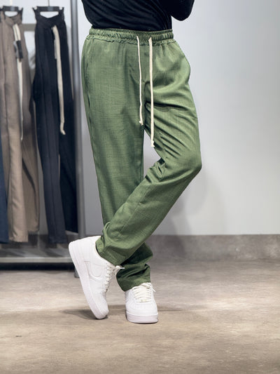 Pantalon Kaki Fluide