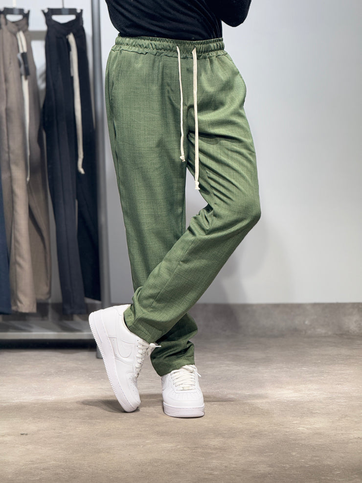 Pantalon Kaki Fluide