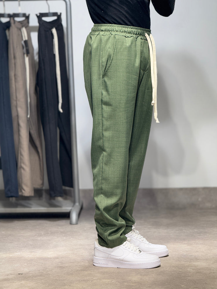 Pantalon Kaki Fluide