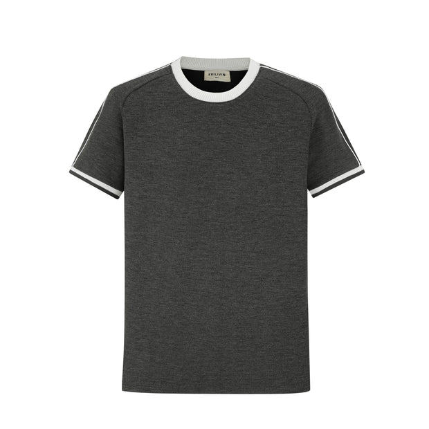 T-shirt Tricot Gris