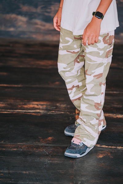 Jeans Flare Militaire summer