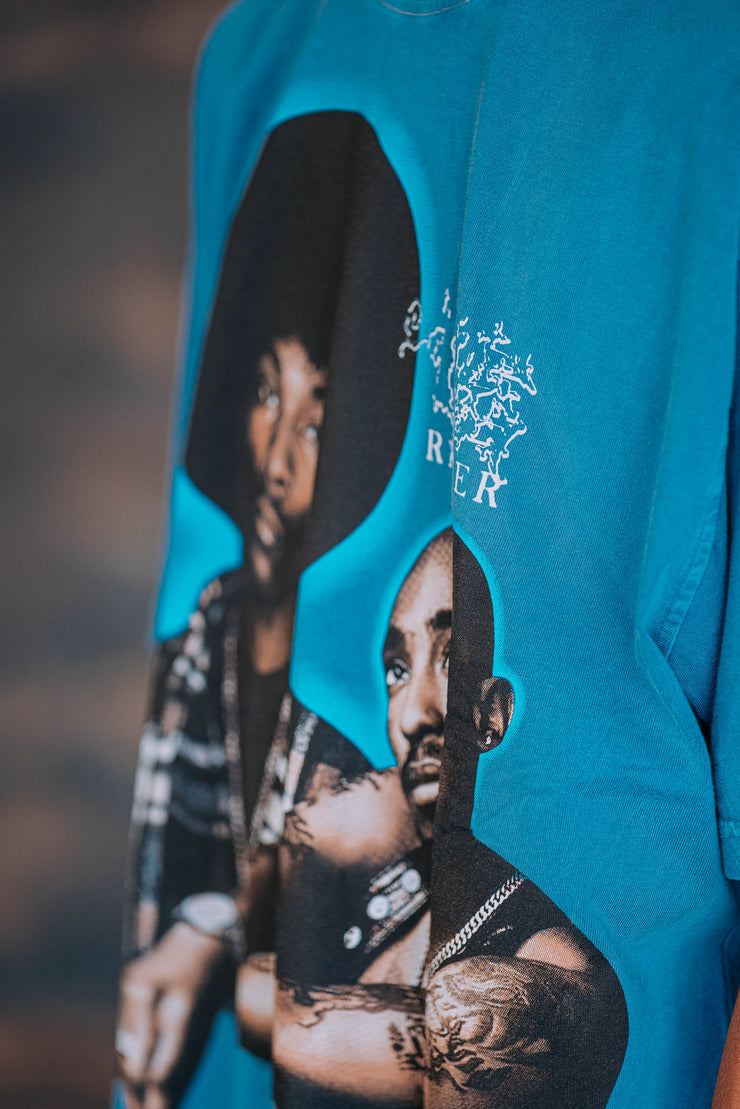 T-shirt Bleu  Snoop