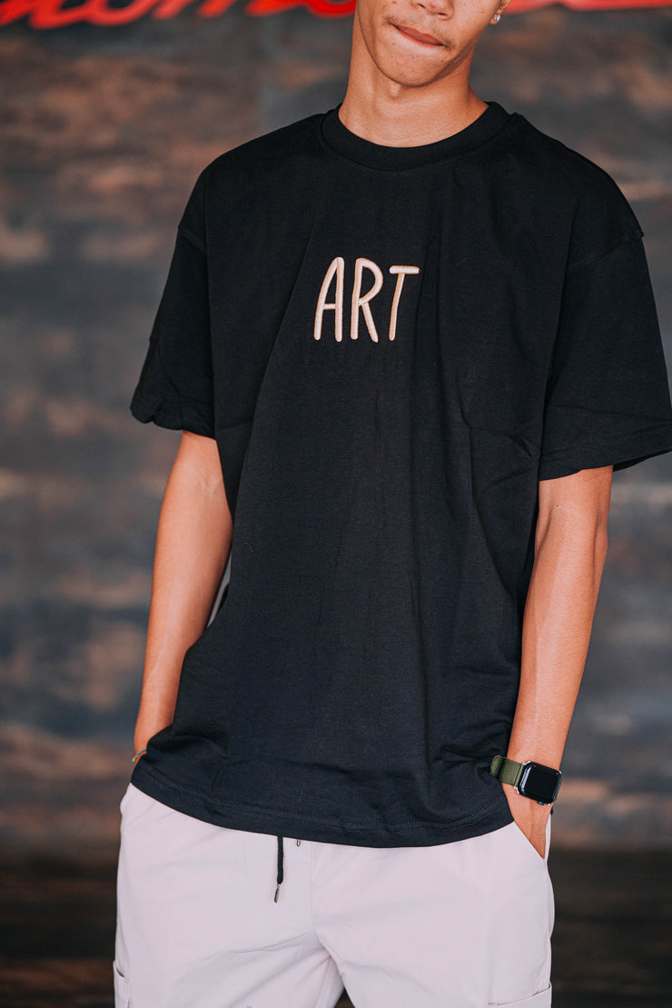 T-shirt Art Noir