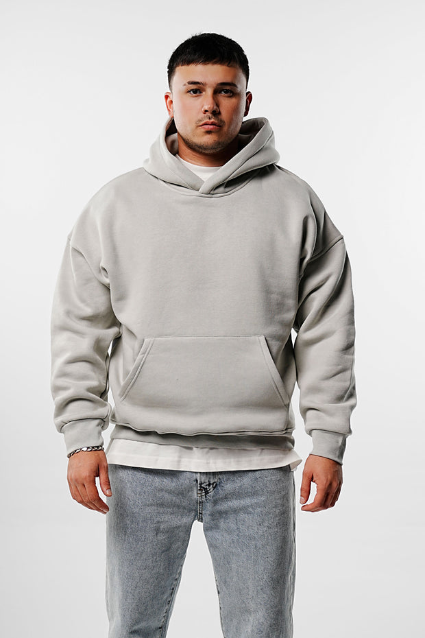 Maison Bv Signature Hoodies Grey