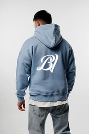 Maison Bv Signature Hoodies Blue